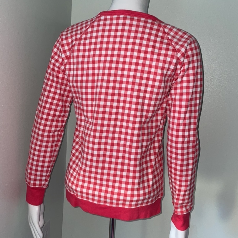 DRAPER JAMES NATALIE SWEATSHIRT IN GINGHAM - Picture 9 of 9